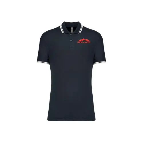 Cantal Shop | POLO MANCHES COURTES MONTAGNE COEUR