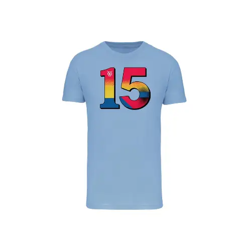 Cantal Shop | TEE SHIRT 15 MULTICOLOR BLEU