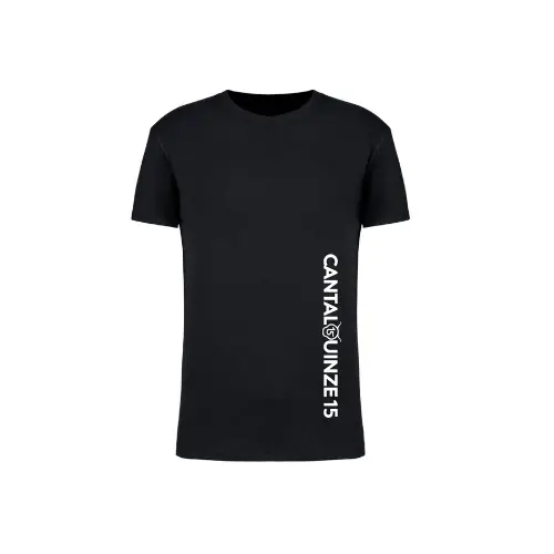 Cantal Shop | TEE SHIRT CANTAL QUINZE LATERAL NOIR