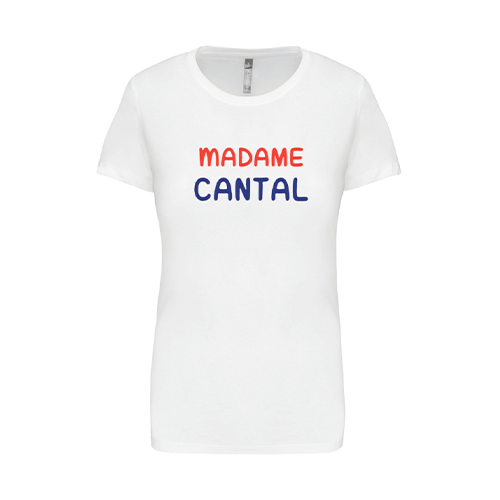 Cantal Shop |  - TEE-SHIRT ENFANT MADAME CANTAL BLANC
