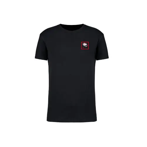 Cantal Shop | TEE SHIRT BALLON RUGBY COEUR MARINE