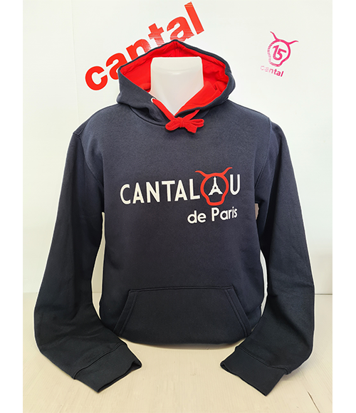 Cantal Shop | SWEAT À CAPUCHE CANTALOU DE PARIS