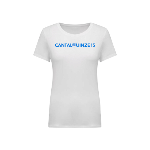 Cantal Shop | TEE SHIRT CANTAL QUINZE BLANC