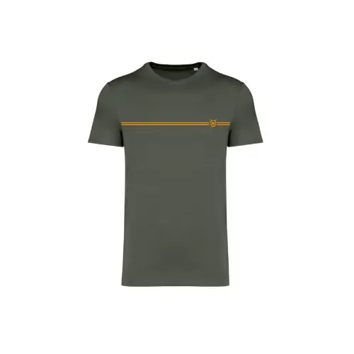Cantal Shop | TEE SHIRT TRAITS KAKI