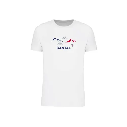 Cantal Shop | TEE-SHIRT MONTAGNE BBR BLANC 
