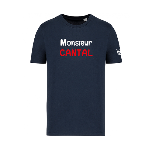 Cantal Shop |  - TEE-SHIRT ENFANT MONSIEUR CANTAL MARINE