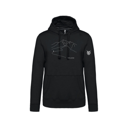 Cantal Shop | SWEAT CAPUCHE LIGNE MONTAGNES