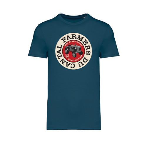 Cantal Shop |  - TEE-SHIRT ENFANT FARMER BLEU