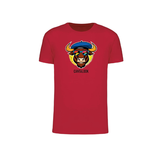 Cantal Shop | TEE-SHIRT CANTALOOK ROUGE 