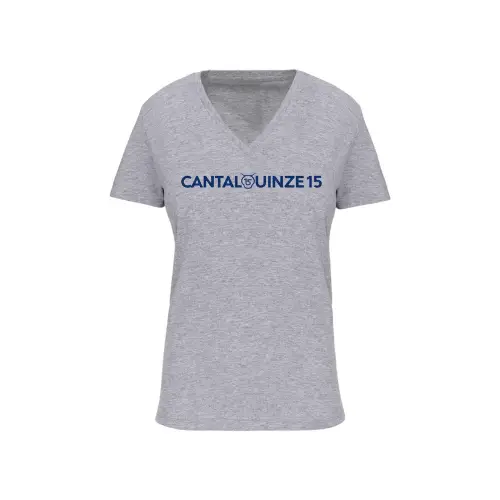Cantal Shop | TEE SHIRT CANTAL QUINZE TORSE GRIS 