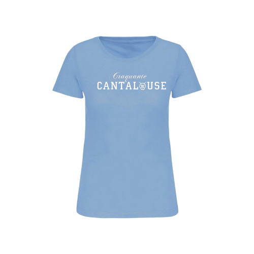 Cantal Shop | TEE SHIRT CRAQUANTE CANTALOUSE BLEU CIEL