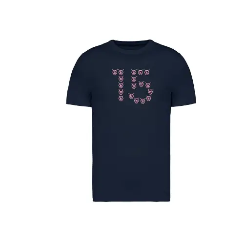 Cantal Shop | TEE SHIRT QUINZE PETITES TETES ROSES