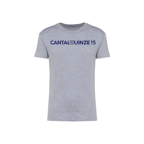 Cantal Shop | TEE SHIRT CANTAL QUINZE TORSE GRIS