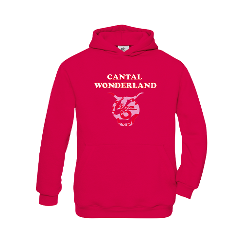 Cantal Shop | SWEAT À CAPUCHE ENFANT WONDERLAND ROSE