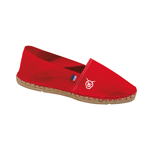 Cantal Shop | ESPADRILLES MADE IN FRANCE ROUGE