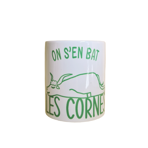 Cantal Shop | MUG ON S'EN BAT LES CORNES
