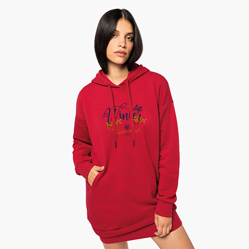 Cantal Shop |  - ROBE SWEAT WINTER ROUGE