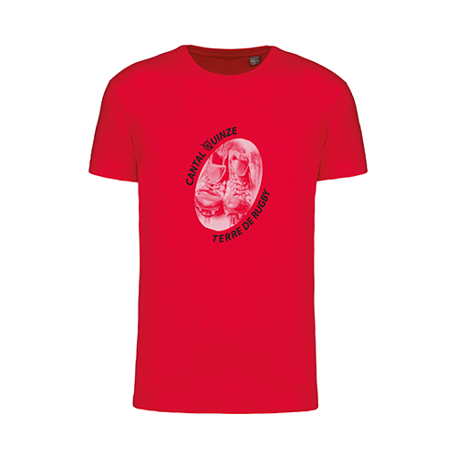 Cantal Shop | TEE-SHIRT ENFANT RUGBY ROUGE