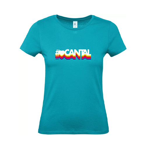 Cantal Shop | TEE-SHIRT HASHTAG CANTAL BLEU