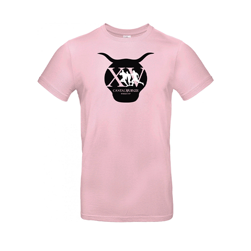 Cantal Shop |  - TEE-SHIRT RUGBY XV SALERS ROSE