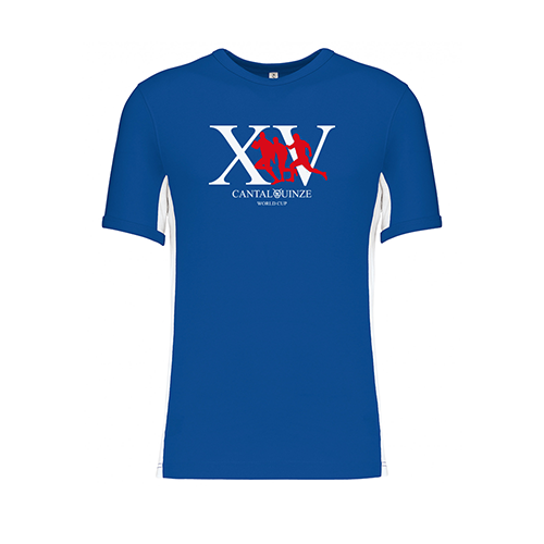 Cantal Shop |  - TEE-SHIRT RUGBY XV BICOLORE