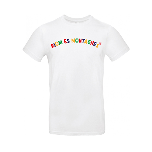 Cantal Shop |  - TEE-SHIRT VILLE RIOM BLANC