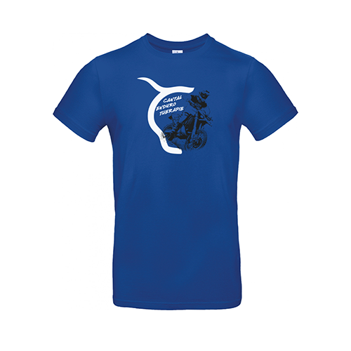 Cantal Shop |  - TEE-SHIRT ENDURO BLEU