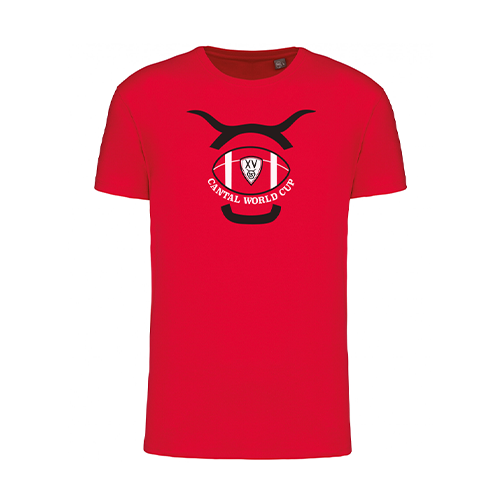 Cantal Shop |  - TEE-SHIRT ENFANT RUGBY WORLD CUP BALLON ROUGE