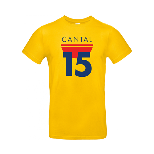 Cantal Shop |  - TEE-SHIRT ENFANT PASTIS JAUNE