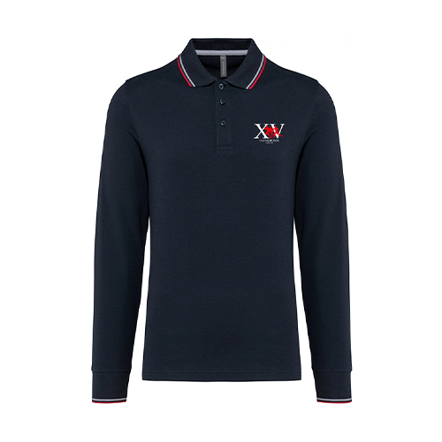 Cantal Shop |  - POLO RUGBY XV MANCHES LONGUES MARINE