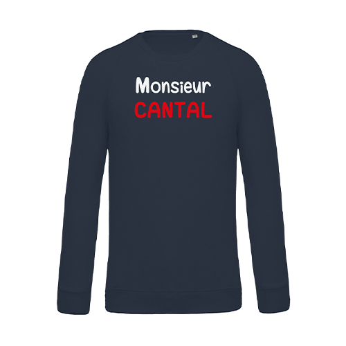 Cantal Shop |  - SWEAT MONSIEUR CANTAL MARINE