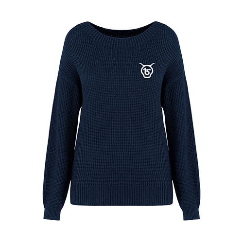 Cantal Shop |  - PULL EN LAINE SALERS 15 MARINE