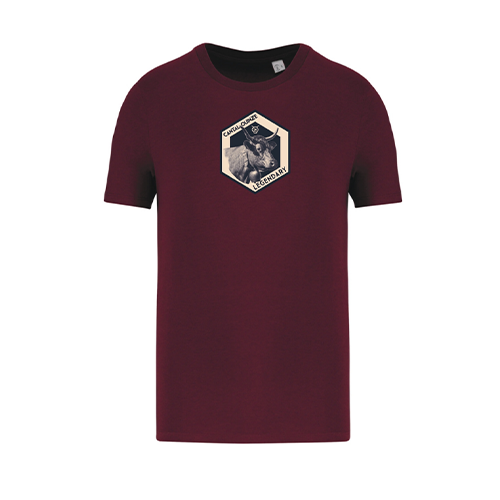 Cantal Shop |  - TEE-SHIRT LEGENDARY BORDEAUX