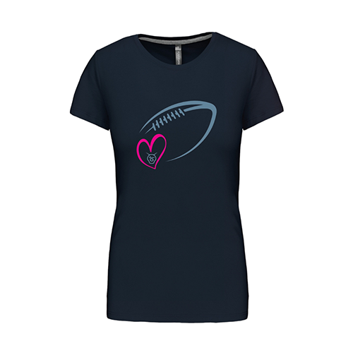 Cantal Shop |  - TEE-SHIRT RUGBY XV MARINE