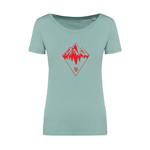 Cantal Shop |  - TEE-SHIRT DIAMANT MENTHE