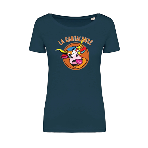 Cantal Shop |  - TEE-SHIRT CANTALOUSE BLEU