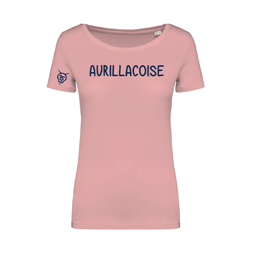 Cantal Shop |  - TEE-SHIRT VILLAGEOISE ROSE