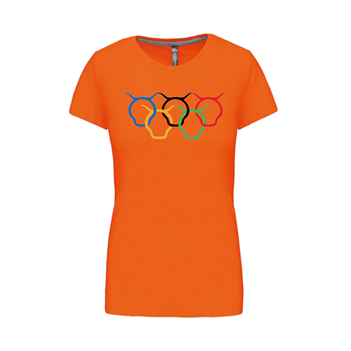 Cantal Shop |  - TEE-SHIRT JO ORANGE