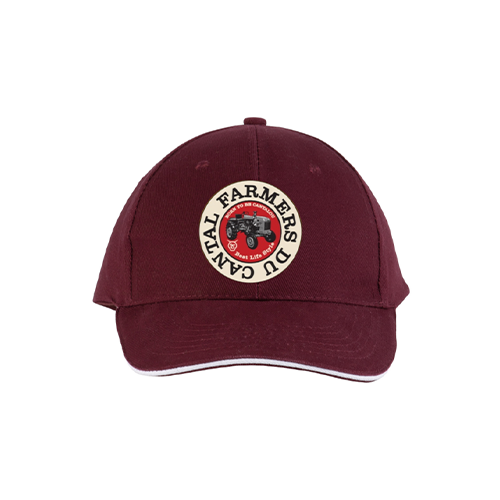 Cantal Shop |  - CASQUETTE FARMER BORDEAUX