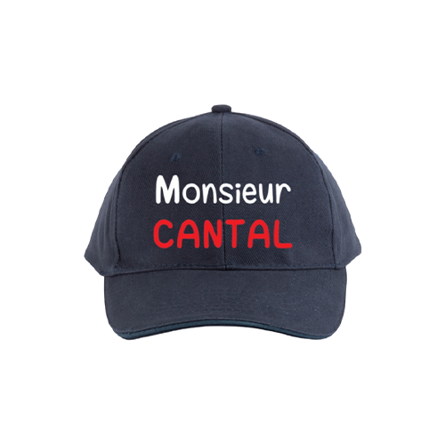 Cantal Shop |  - CASQUETTE MONSIEUR CANTAL MARINE