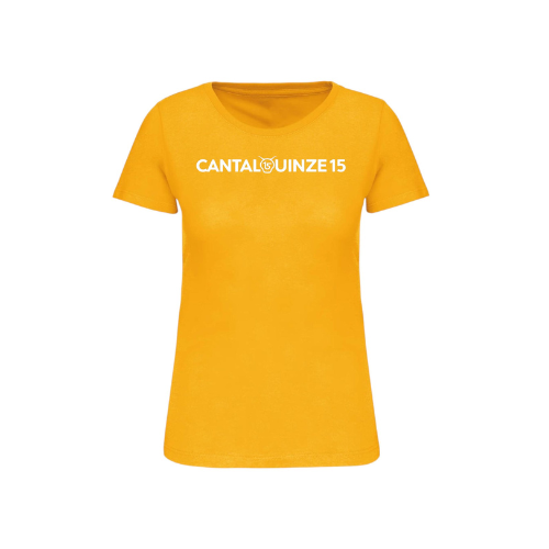Cantal Shop | TEE SHIRT CANTAL QUINZE JAUNE