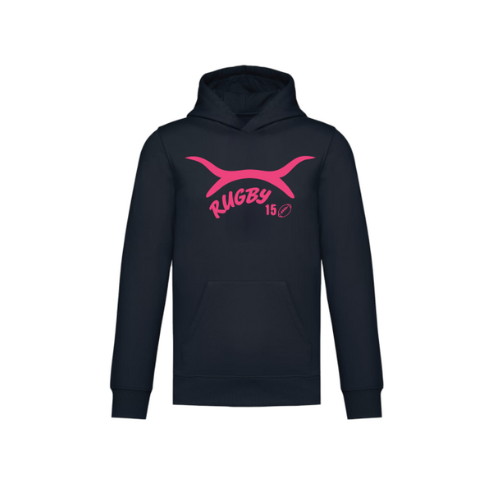 Cantal Shop | SWEAT CAPUCHE TETE RUGBY 